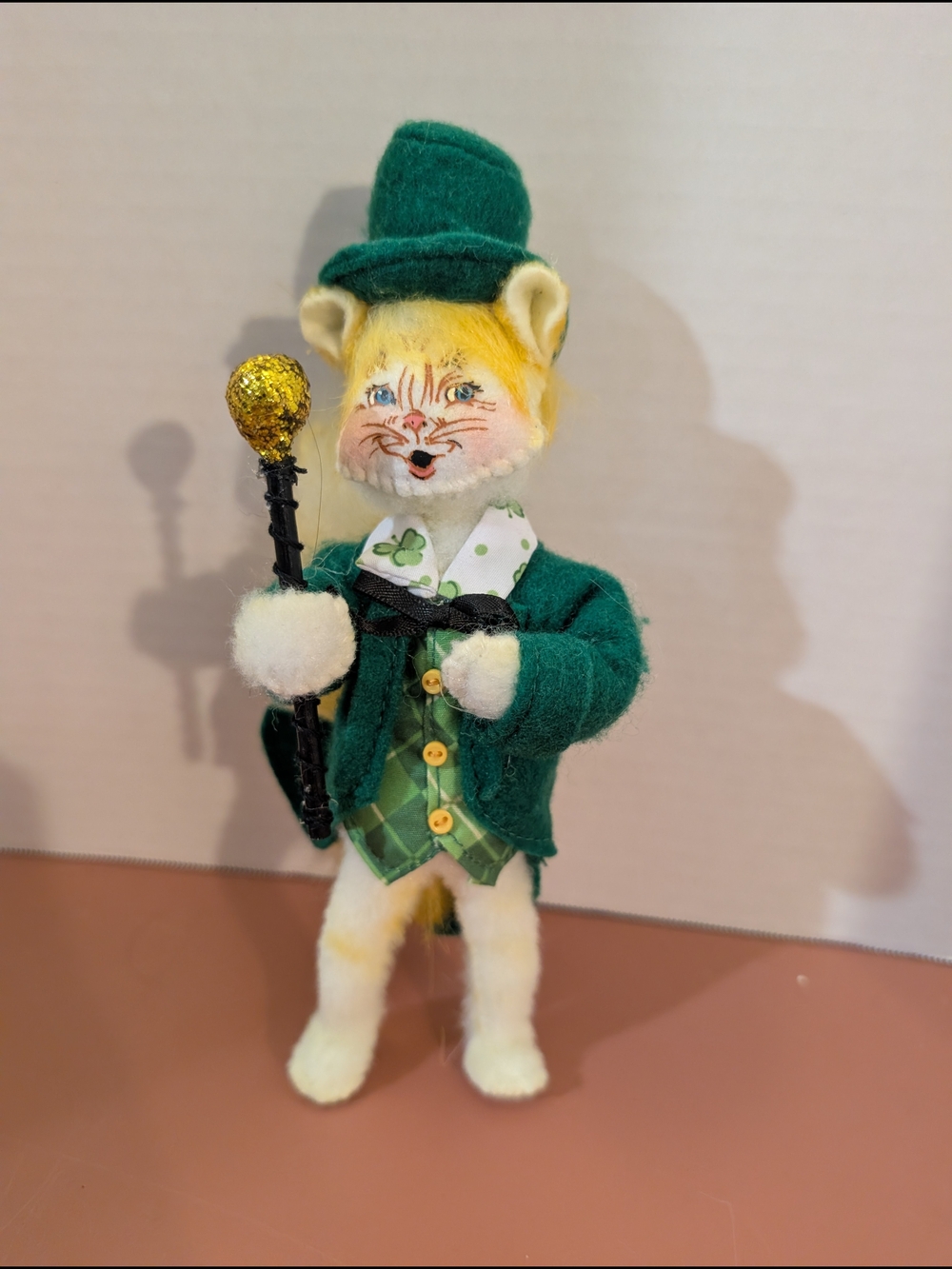 Annalee 2020 7.25 Inch Irish Kitty - St. Patrick's Day